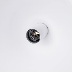 Lampa wisząca stożkowy klosz Nox 40cm 1xE27 biała