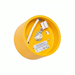 Lampa sufitowa tuba Modo 1xGx53 żółta
