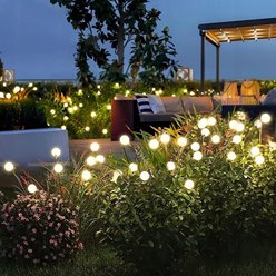 Lampa solarna LED wbijana Gałązki 10xLED 73cm
