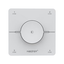 Sterownik LED Mono+CCT Mi-Light K0S biały 2xAAA - 4 strefy