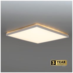Plafon LED IP54 kwadratowy Slim 24W z przełącznikiem CCT