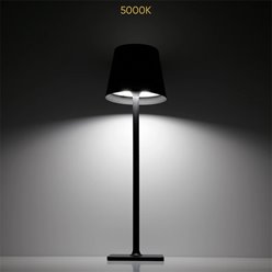 Lampa stołowa LED 4w1 3,5W 400lm CCT czarna 2x2000mAh