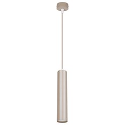 Lampa wisząca tuba 1xGU10 Naomi beżowa