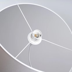 Lampa wisząca minimalistyczna Nova 40cm 1xE27 biała