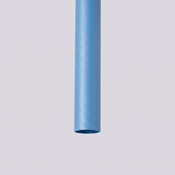 Lampa wisząca pojedyncza tuba Pastelo 3P 3xG9 błękitna