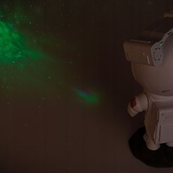Lampka LED dla dzieci projektor gwiazd Astronauta 23cm