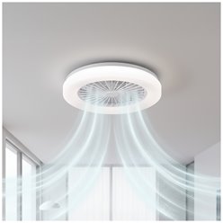 Plafon LED CCT z wentylatorem Ventelux 24W+15W biały