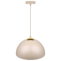 Lampa wisząca E27 żyrandol Velia 30cm kaszmir