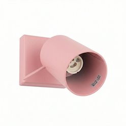 Kinkiet ścienny Reflektor Ring 1xGU10 różowy