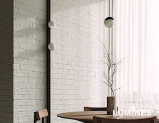 Lampa wisząca magnetyczna kula Genesis czarna 10W 3CCT