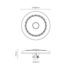 Lampa parkowa LED Parklite 120W 14400lm regulowana moc CCT szara