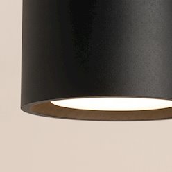 Lampa sufitowa podwójna tuba Modo 2xGx53 czarna