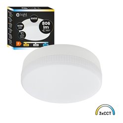 Żarówka LED GX53 8,5W 806lm 230V 3CCT