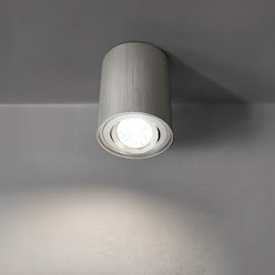 oprawa natynkowa okragla chrom