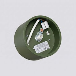 Lampa sufitowa tuba Modo 1xGx53 zielona oliwkowa
