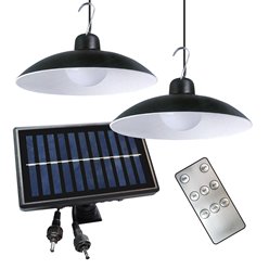 Lampa wisząca solarna Saturn Podwójna