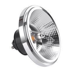 Żarówka LED AR111 GU10 10,5W 3000K Czarna z odbłyśnikiem