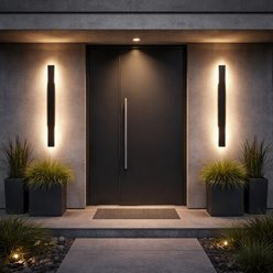 Lampa architektoniczna LED 11W 60cm Now CCT czarna