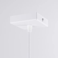 Lampa wisząca dekoracyjna Prysm 1xG9 biała