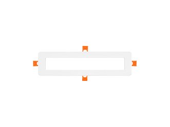 Lampa ewakuacyjna LED 0,8W 59lm 3h AT z akumulatorem
