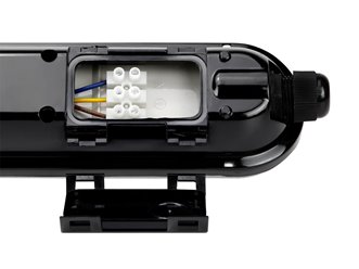 Lampa hermetyczna Dali 120cm LINKER 40W 6000lm 4000K czarna