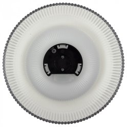 Lampa elewacyjna 2w1 solarna/USB - przezroczysty klosz