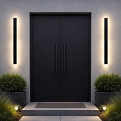 Lampa architektoniczna LED 20W 120cm Now CCT czarna