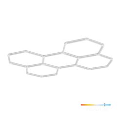 Lampa LED Hexagon Line 216W 21600lm 208x300cm 6500K
