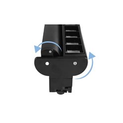 Lampa szynowa 3-fazy regulowana 120cm 96W 4000K czarna