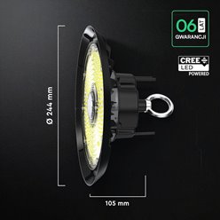High Bay LED CREE PRO 6Y 100W 13500lm 6500K