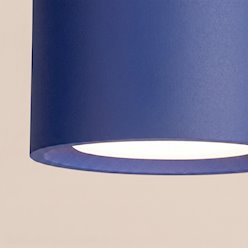 Lampa sufitowa podwójna tuba Modo 2xGx53 ultramarynowa