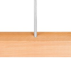 Lampa liniowa wisząca Fresto 24W drewniana 90cm 4000K