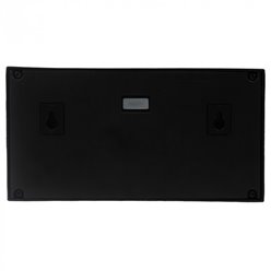 Lampa solarna elewacyjna Magno z czujnikiem czarna