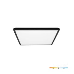 Plafon LED IP54 czarny kwadratowy Slim 12W z przełącznikiem CCT