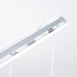 Lampa wisząca potrójna Brina listwa 3xG9 biała