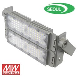 Halogen LED przemysłowy Mador 100W 13000lm 5500K 70°x140°