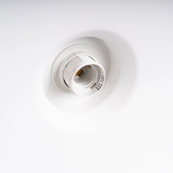 Lampa wisząca klasyczna Bilo 1xE27 biała