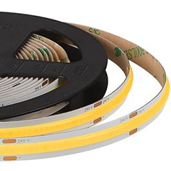 Taśma LED COB 24V PRIME 8W 320 LED Ciepła - 1 metr