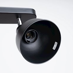 Lampa sufitowa z reflektorami Elba 2xE27 czarna