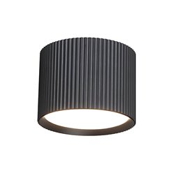 Lampa sufitowa GX53 Liora okrągła czarna