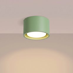 Lampa sufitowa tuba Modo 1xGx53 szałwiowa
