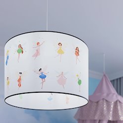 Lampa wisząca dziecięca Fairy 40 1xE27 wielokolorowa