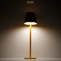 Lampa stołowa LED 4w1 3,5W 400lm CCT żółta 2x2000mAh