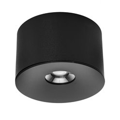 Spot sufitowy LED COB CRI90 10W 3000K czarny IP44
