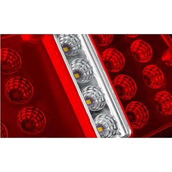 Lampa LED tylna zespolona 4w1 12V-24V 5W lewa