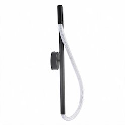 Kinkiet ścienny LED Serpente 12W CCT wężyk splot - czarny