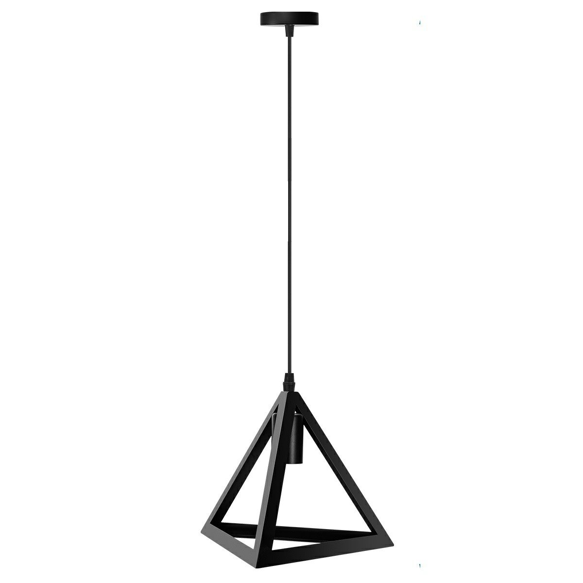 Lampa wisząca Deco Loft 1xE27 Czarna